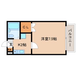 静岡駅 バス22分  堀ノ内下車：停歩7分 1階の物件間取画像